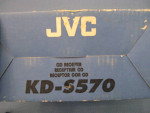 NEW JVC CD RECEIVER KD-S570 CAR RADIO IN BOX
