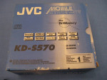 NEW JVC CD RECEIVER KD-S570 CAR RADIO IN BOX