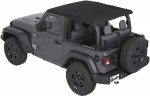 NEW Bestop Trektop Black Diamond Soft Top for 2018-23 Jeep Wrangler JL