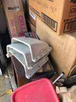 Cast aluminum, finned oil pan