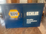 NAPA Echlin Quality Auto Parts Cabinet With Parts Markings & Bays