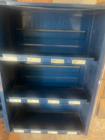 NAPA Echlin Quality Auto Parts Cabinet With Parts Markings & Bays