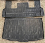 Ford Explorer 15 16 17 18 19 OEM 3 Row Winter Floor Mat 6 pc Set