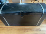 RARE FIND 1930s Touring Trunk Metal See Below & Photos
