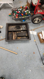 Truck bed tool box
