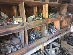 70 YEARS OF STORED ANTIQUE AUTO PARTS