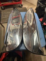 Vintage Ford fender skirts