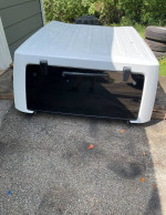 Hard top Jeep Wrangler JKU Bright white 07-18