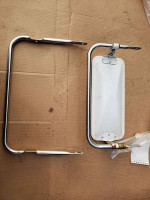 West coast style Lo Mar truck mirror