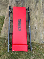 Excellent 36” Steel rail creepers & 40” Plastic creeper