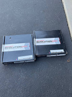 2 Brand New Evolution Coated Powerstop JBR1596EVC Front Disk Brake Rotors for Ma