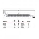 Patriot 60" side Pipes New In Box