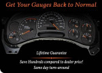 Instrument Gauge Cluster GM Tahoe Silverado Pontiac Oldsmobile Avalan