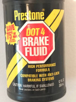 Prestone DOT4 Brake Fluid