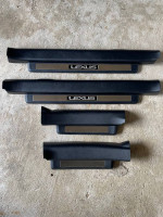 06-13 Lexus IS-F ISF Door Sill Plate Trim Set Front Rear OEM IS2
