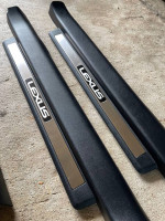 06-13 Lexus IS-F ISF Door Sill Plate Trim Set Front Rear OEM IS2