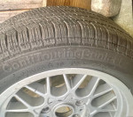 BMW rim and tire