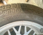 BMW rim and tire