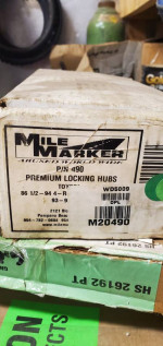 Toyota mile marker hubs