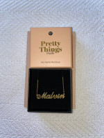 Pretty things inside my name necklace