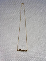 Pretty things inside my name necklace