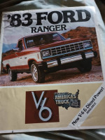 1983 Ford Ranger Sales Brochure