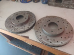Brake Rotors from 1990 Nissan 300ZX TT