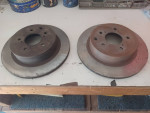 Brake Rotors from 1990 Nissan 300ZX TT