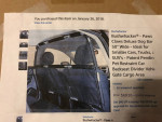 Backseat divider