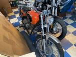 Vintage harley davidson bike amf