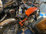 Vintage harley davidson bike amf