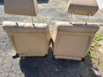 BMW E30 Tan Vinyl Front Seats 1984-1991 325i 325e