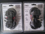 TWO PAIRS OF BOSS TW12 DOME TWEETERS 200 WATTS EACH