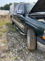 2002 Chevy Silverado Drk Grn Gold Trim