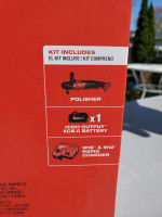 Brand new Milwaukee M18 Fuel car truck 7-in polishing kit