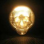 Skull Car Lampshade for head lights for quad lights