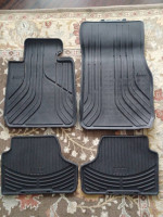 BMW Car mats(all weather,black,rubber mats,front & back)