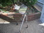 Vintage tripod truck mirror