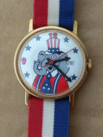 1970s Republican Wristwatch Political collectible novelty mint