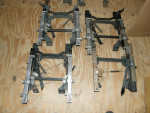 38) FORD / HOT RODS / STREET ROD BUCKET SEAT TRACK ASY's