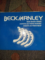BECK ARNLEY 081-1927 DRUM BRAKE SHOES for Toyota Tacoma, Previa