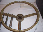 1967 1968 OEM Pontiac Catalina Steering Wheel Gold Le Mans Gto Firebir