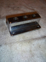 Mr. Gasket 6151MRG Tee Style Fuel Block with 3 Outlets Ports Carb.