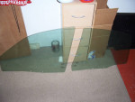 2000-05 PONTIAC BONNEVILLE Left Front Door Glass/window