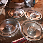 Used Gm Set Of 4 14" Hub Caps 1971-1973 Chevrolet