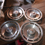 Used Gm Set Of 4 14" Hub Caps 1971-1973 Chevrolet