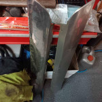 67 Pontiac Gto Lemans Tempest rear lower chrome trim