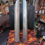 67 Pontiac Gto Lemans Tempest rear lower chrome trim