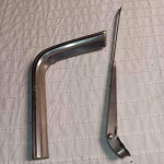 67 Gto Lemans Tempest passenger right rear quarter chrome and wiper