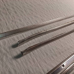 66 67 Gto Lemans Tempest door and quarter panel window felt trim